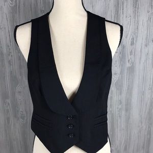 SALE 🔥 LOFT M wool tuxedo vest